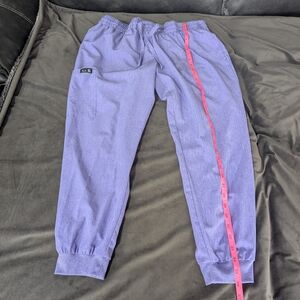Women's Lilac/Lavender Scrub Joggers